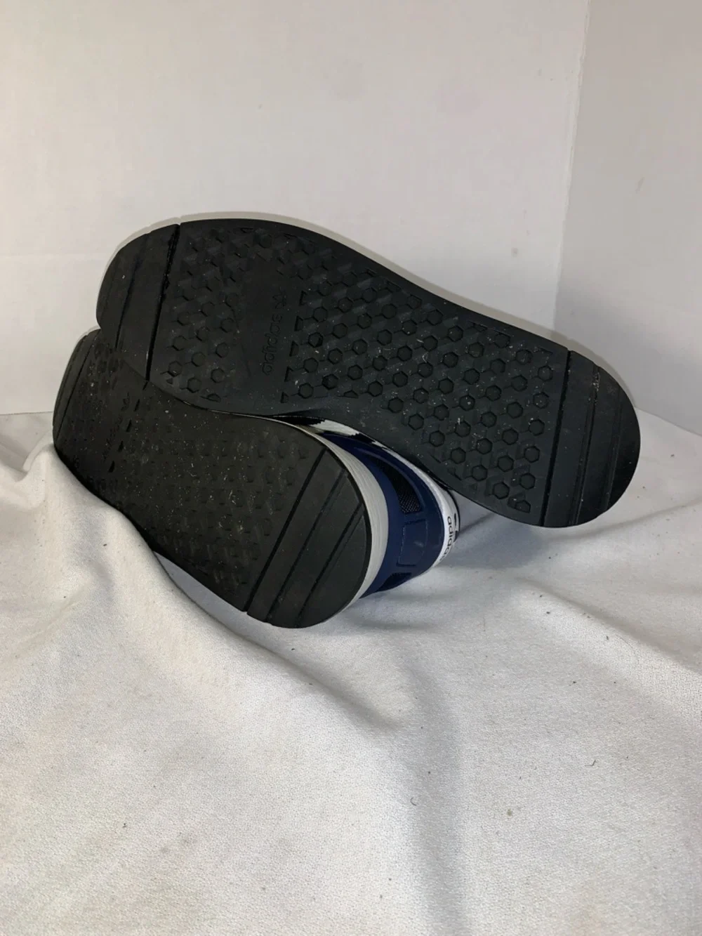 Adidas Men’s N-5923 Navy and White Athletic Sneakers